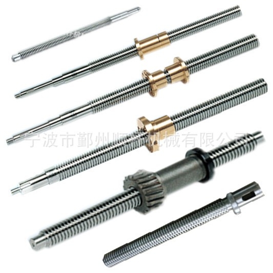 數（shù）控梯形絲杠T22 T8 T10 T20 8Mm 8Mm14Mm 16Mm 20Mm 32Mm 400Mm 1000mm帶螺母梯形絲杆