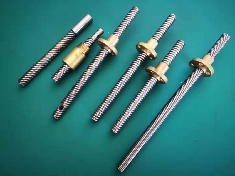 現貨供應不鏽鋼（gāng）全螺紋螺（luó）杆T8248  1、2、4頭 可定製機床絲杆